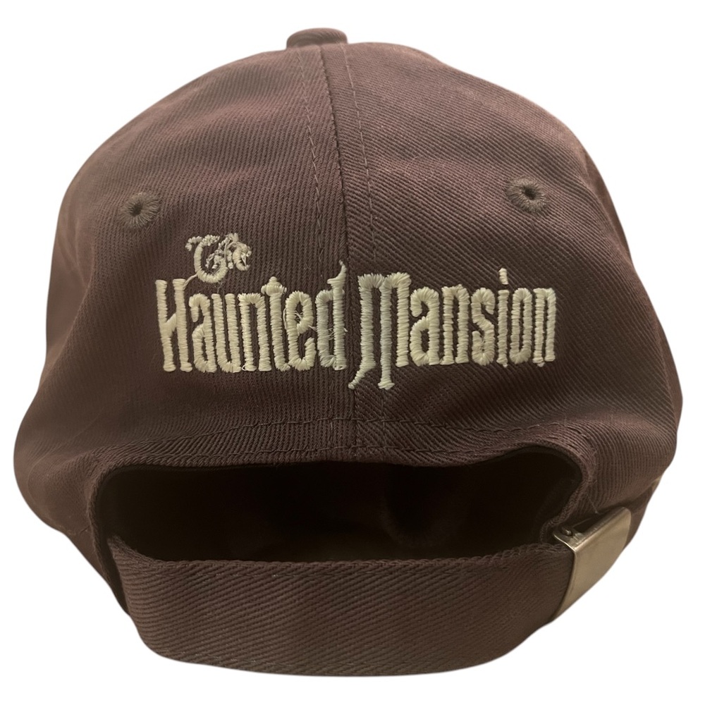 NWOT Disney Parks Haunted Mansion Welcome Foolish Mortals Youth Baseball Cap Hat - Picture 5 of 12